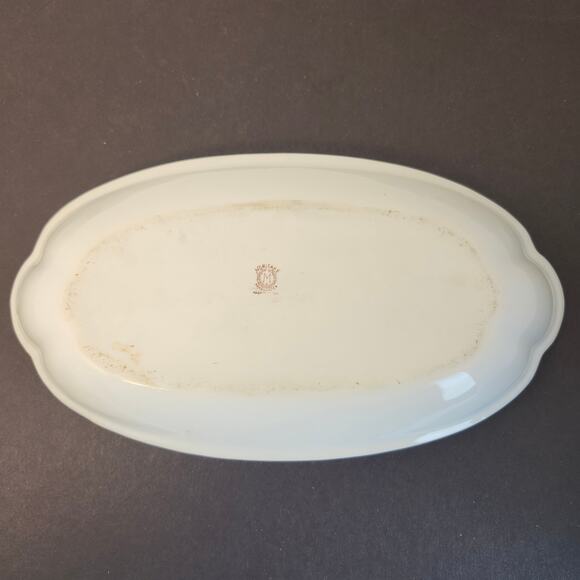 Noritake Handcrafted Vintage Oval Floral Porcelain Vegetable Dish Japan - Picture 2 of 12